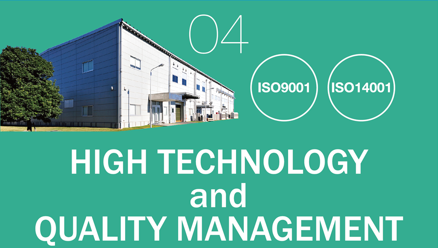 04 HIGH TECHNOLOGY and QUALITY MANAGEMENT