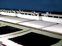 Launch of the special absorbing sponge for seaweed processing machines.