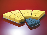 Lauch of Grinding stone for aluminium hard disc.